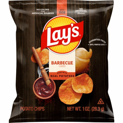 LAYS BARBECUE 1 OZ
