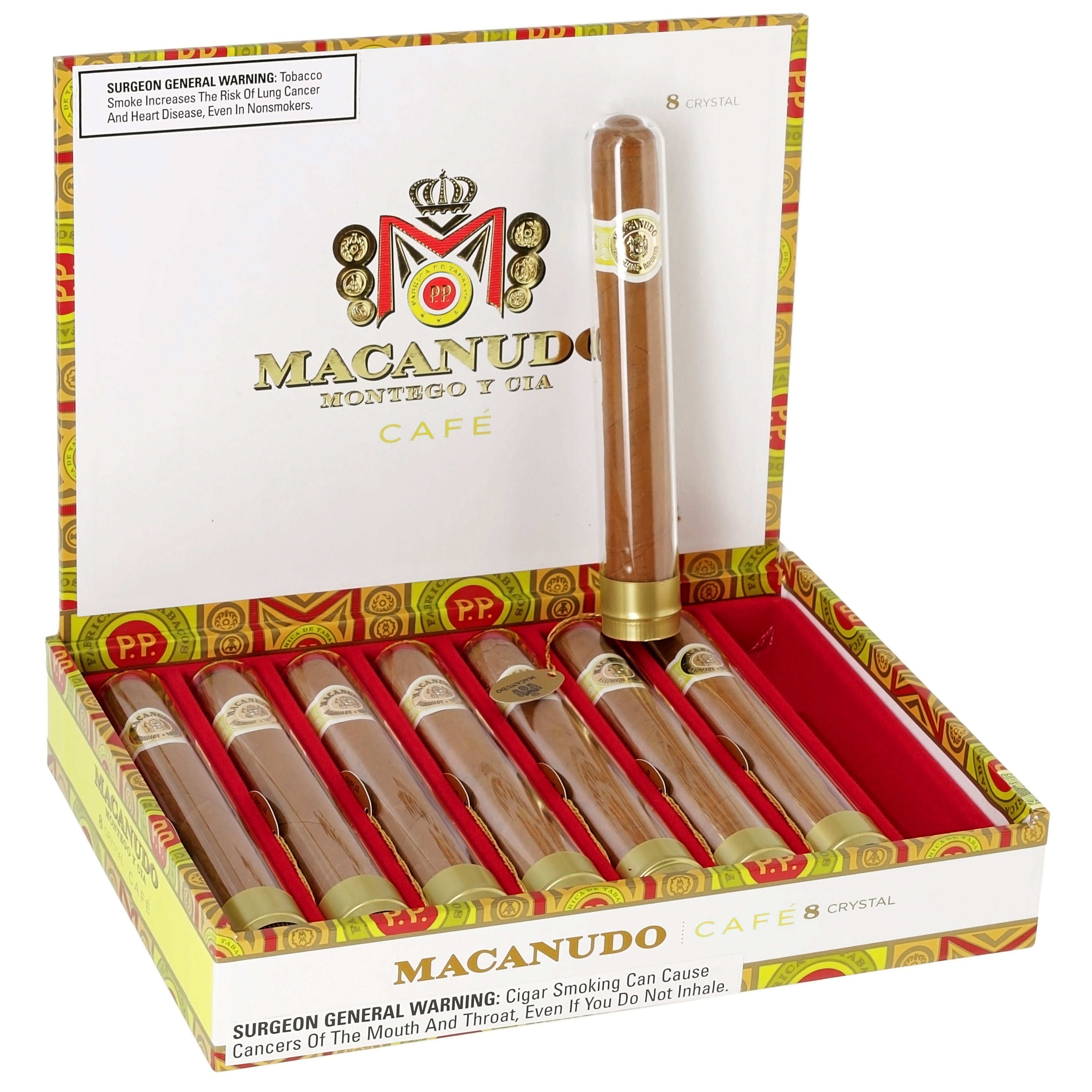 MACANUDO CRYSTAL TUBE CIGARS