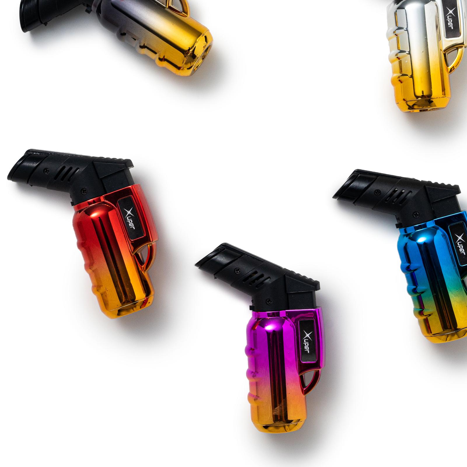 XUPER MINI TORCH METALLIC - triplebuzzsmokeshop