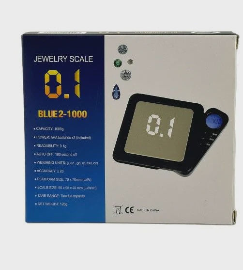 JEWELRY SCALE BLUE2-1000 1000G*0.1g
