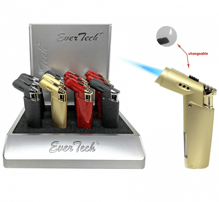 EVER TECH TORCH SINGLE SIDE - triplebuzzsmokeshop