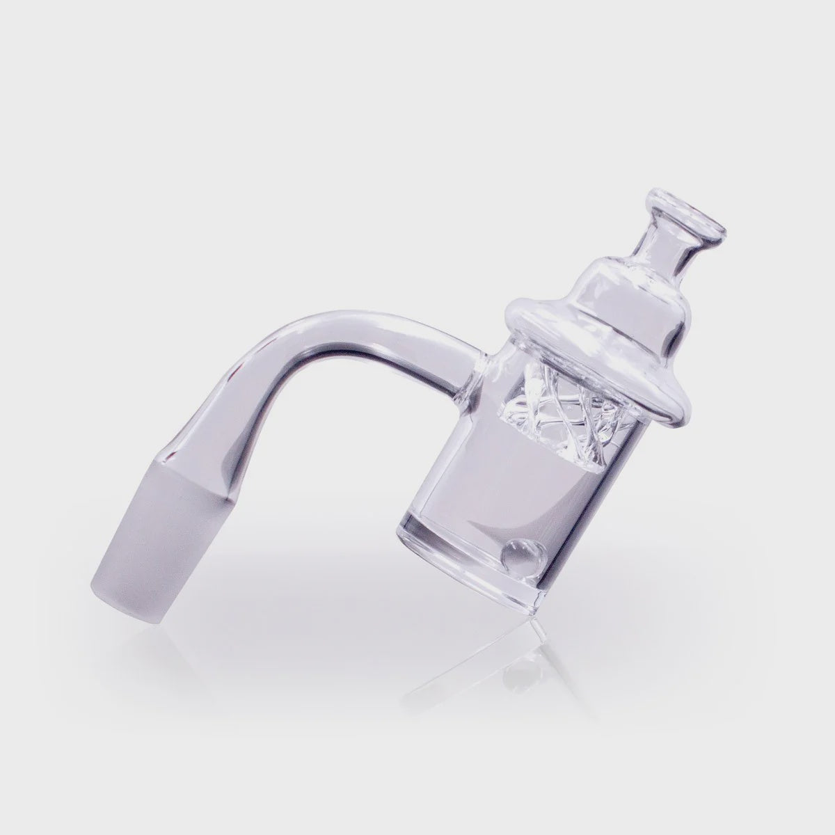 SENSE GLASS BANGER KIT R/M N TERP PEARL W/CYCLONE SPINNER CARB CAP 14M 90 °