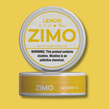 ZIMO NICOTINE POUCHES 5 PACKS 3MG | LEMON
