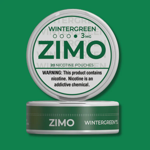 ZIMO NICOTINE POUCHES 3MG | WINTERGREEN