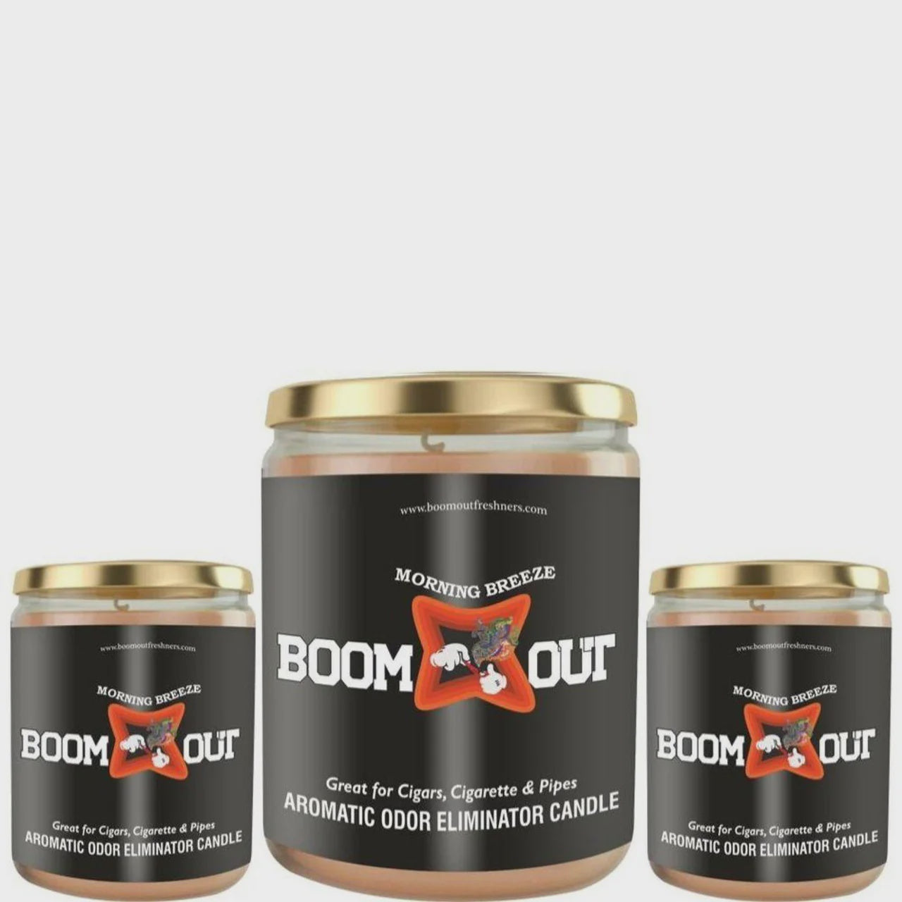 BOOMOUT CANDLE MORNING BREEZE