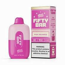 Fifty Bar Pink Squares