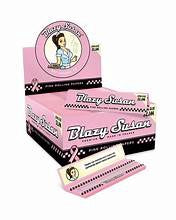 BLAZY SUSAN PINK ROLLING PAPER KING SIZE SLIM