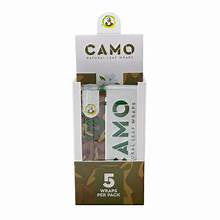 CAMO NATURAL LEAF WRAPS 5PK