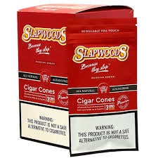 SLAPWOODS  CIGAR CONES 3 RUSSIAN CREAM