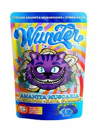 WUNDER AMANITA MUSCARIA MUSHROOM BLUE RAZZ