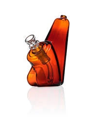GRAV WEDGE BUBBLER AMBER