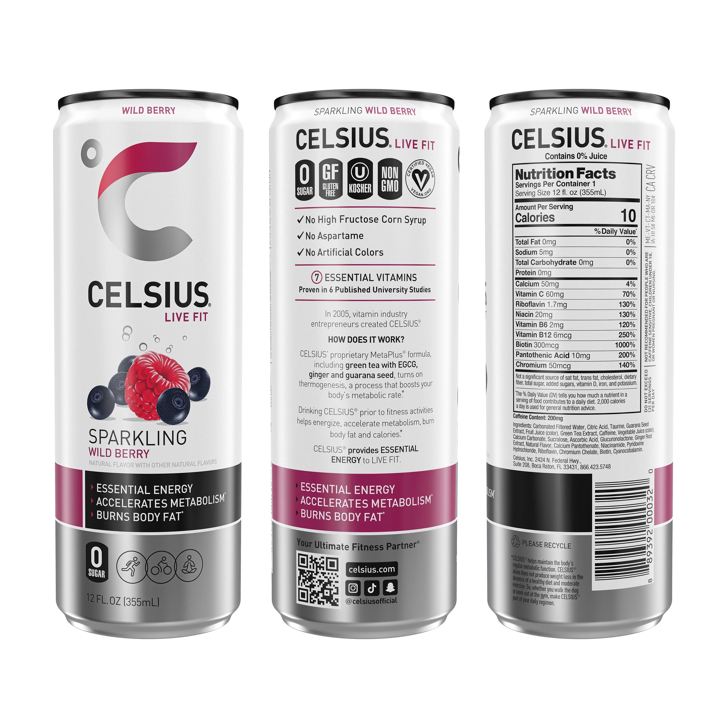 CELSIUS WILD BERRY - triplebuzzsmokeshop