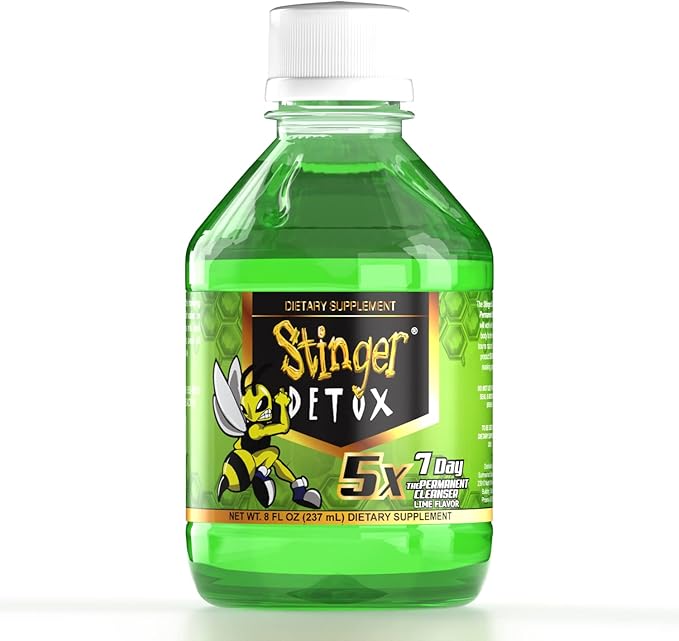 STINGER DETOX 7 DAY " PERMANENT" CLEANSER - LIME - triplebuzzsmokeshop