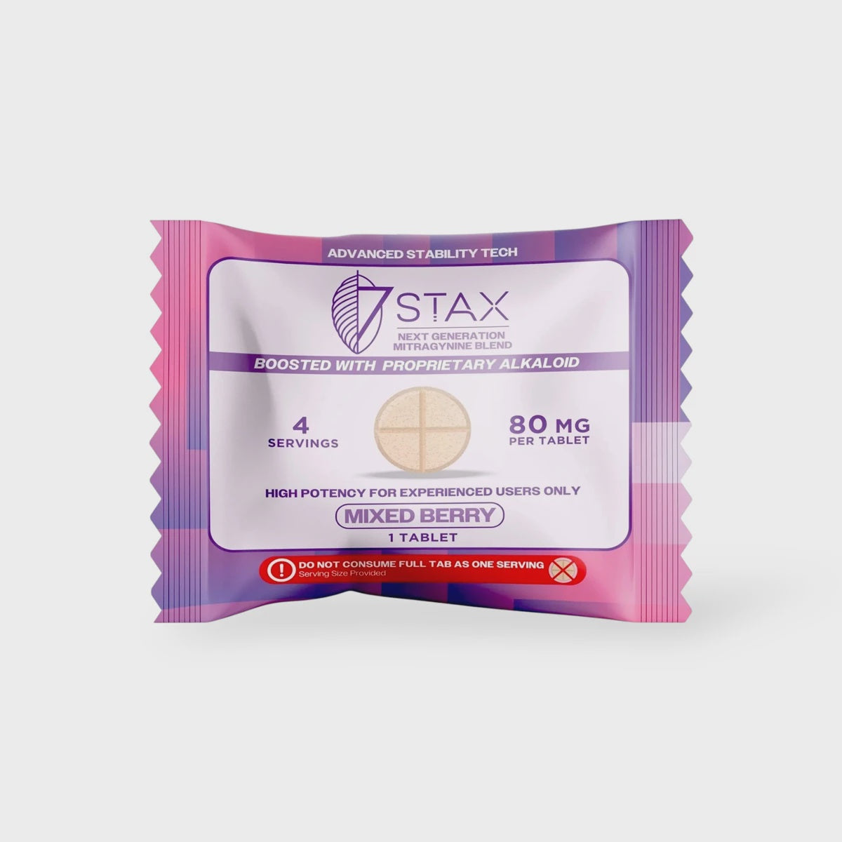 7 STAX MIXED BERRY 80MG