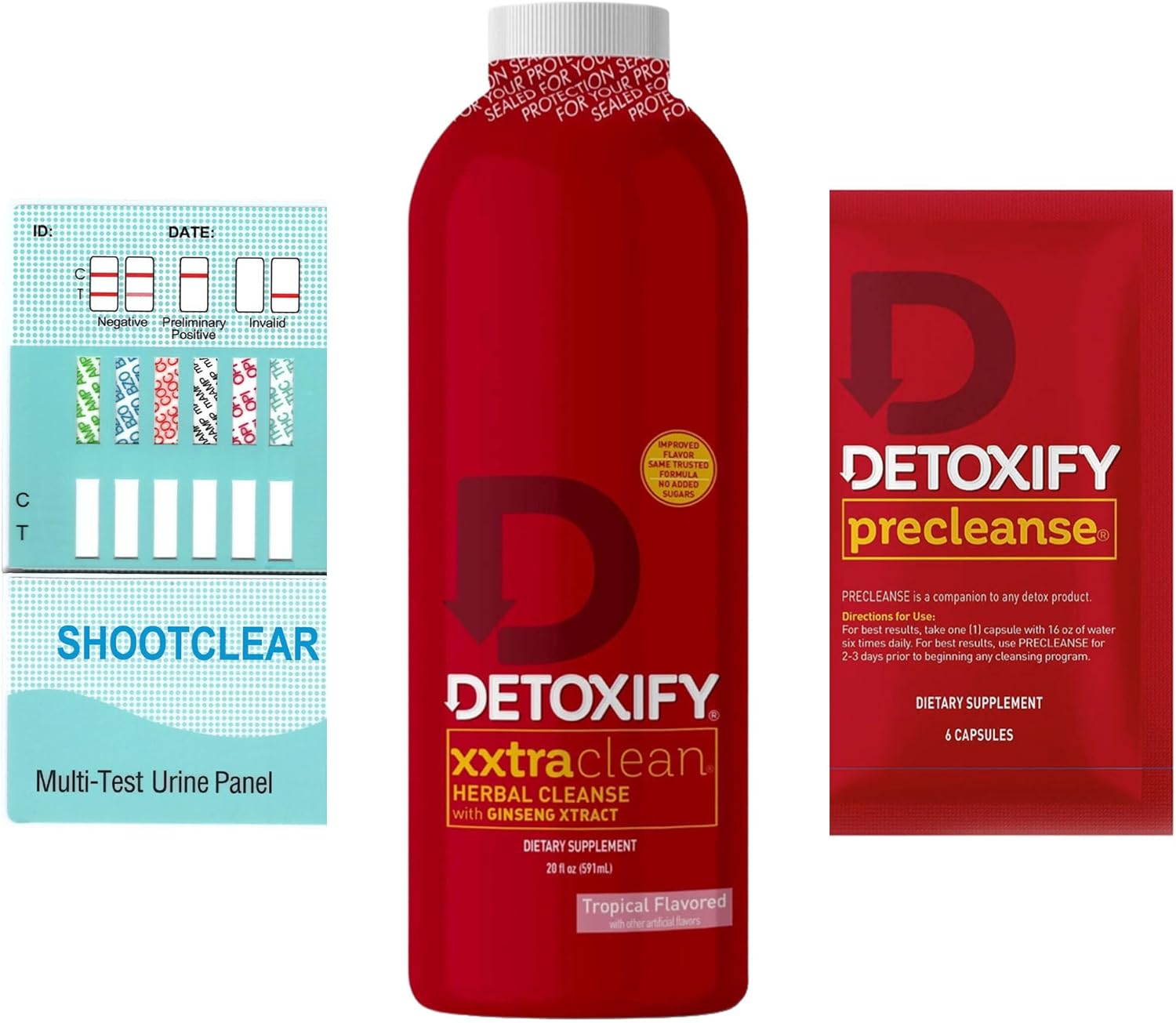 DETOXIFY XXXTRA CLEAN 20floz TROPICAL - triplebuzzsmokeshop