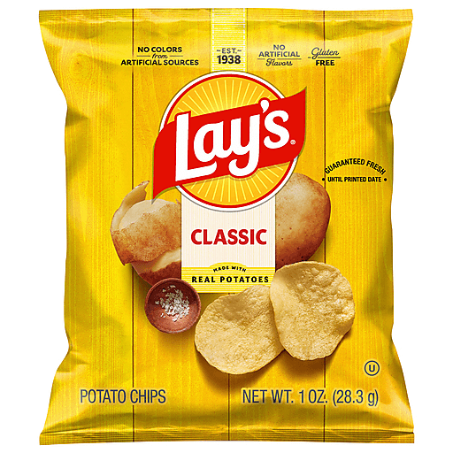 LAYS CLASSIC 1 OZ