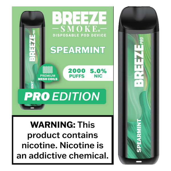 BREEZE PRO SPEARMINT 2K