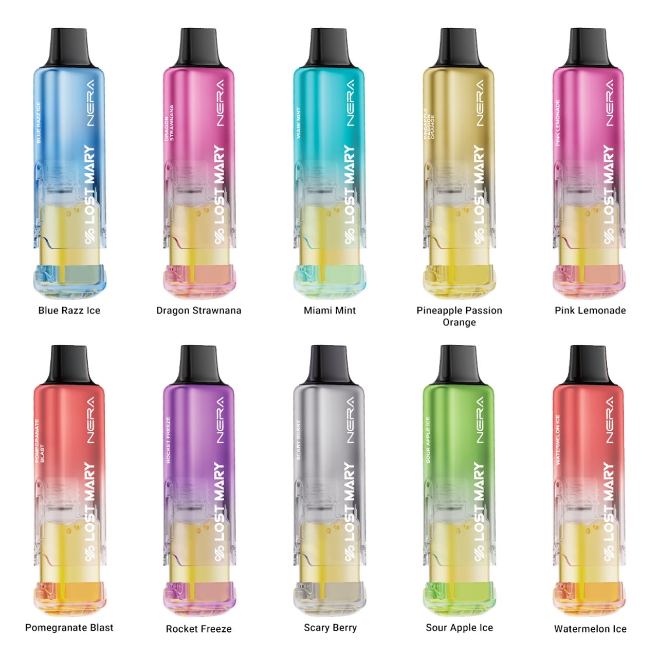 LOST MARY NERA POD 70K PUFF 10CT DISPOSABLE PODS 2CT/PK 5PK/BOX | PINK LEMONADE