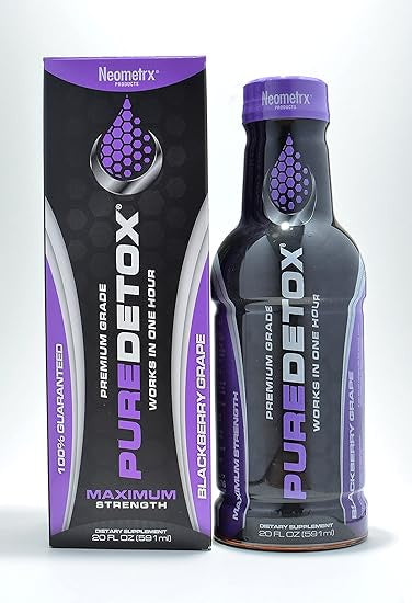 PURE DETOX MAXIMUM STRENGTH DETOX - BLACKBERRY GRAPE