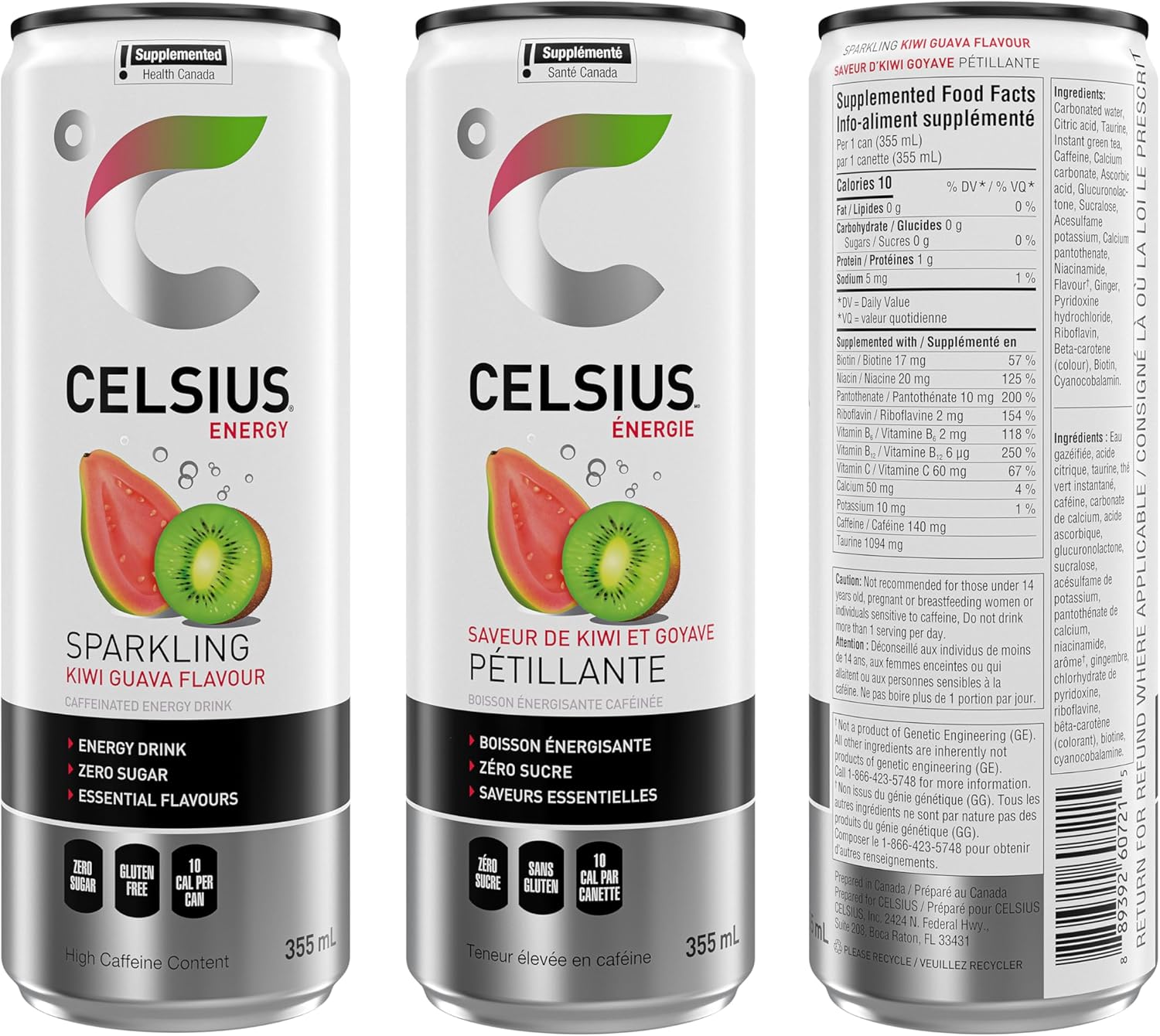 CELSIUS KIWI GUAVA - triplebuzzsmokeshop