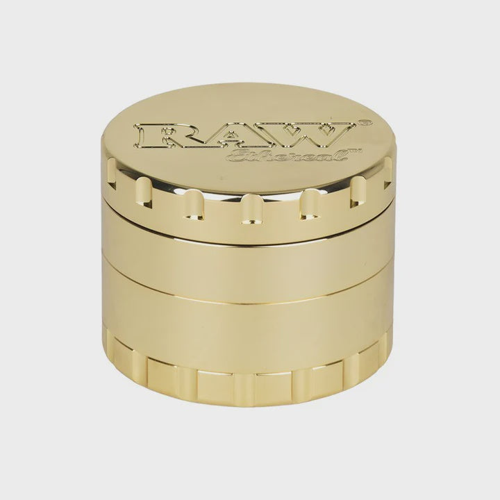 RAW STAINLESS STEEL ETHEREAL GRINDER GOLD