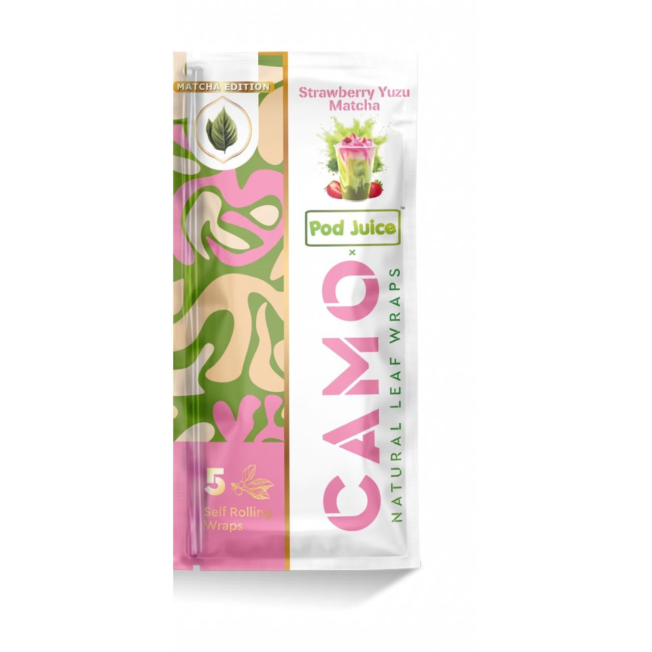 CAMO POD JUICE STRAWBERRY YUZU MATCHA
