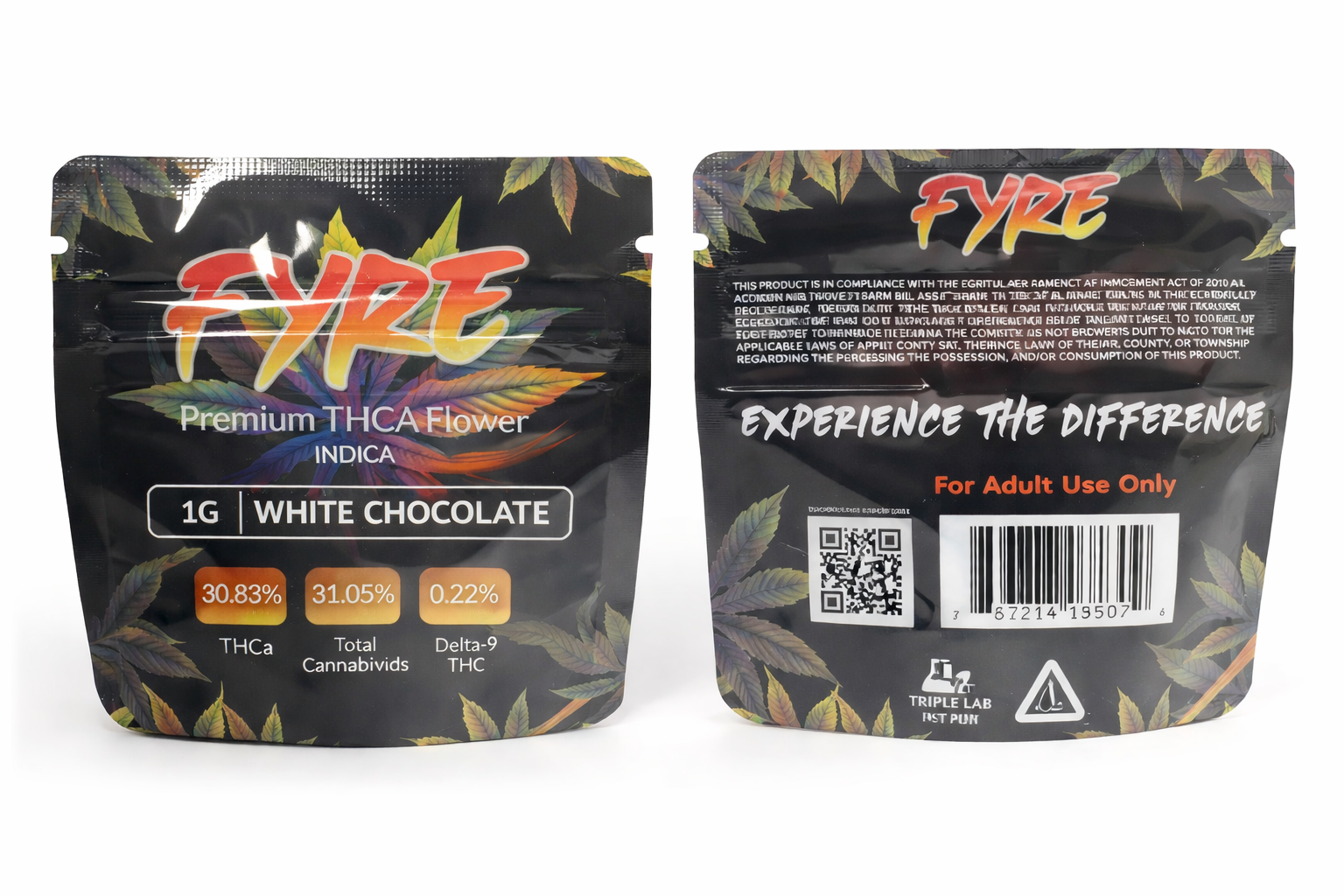 FYRE 1 GRAM JAR 28CT PURPLE KUSH CAKE - INDICA