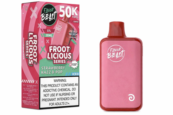 FLAVOR BEAST  FROOT LICIOUS SERIES STRAWBERRY