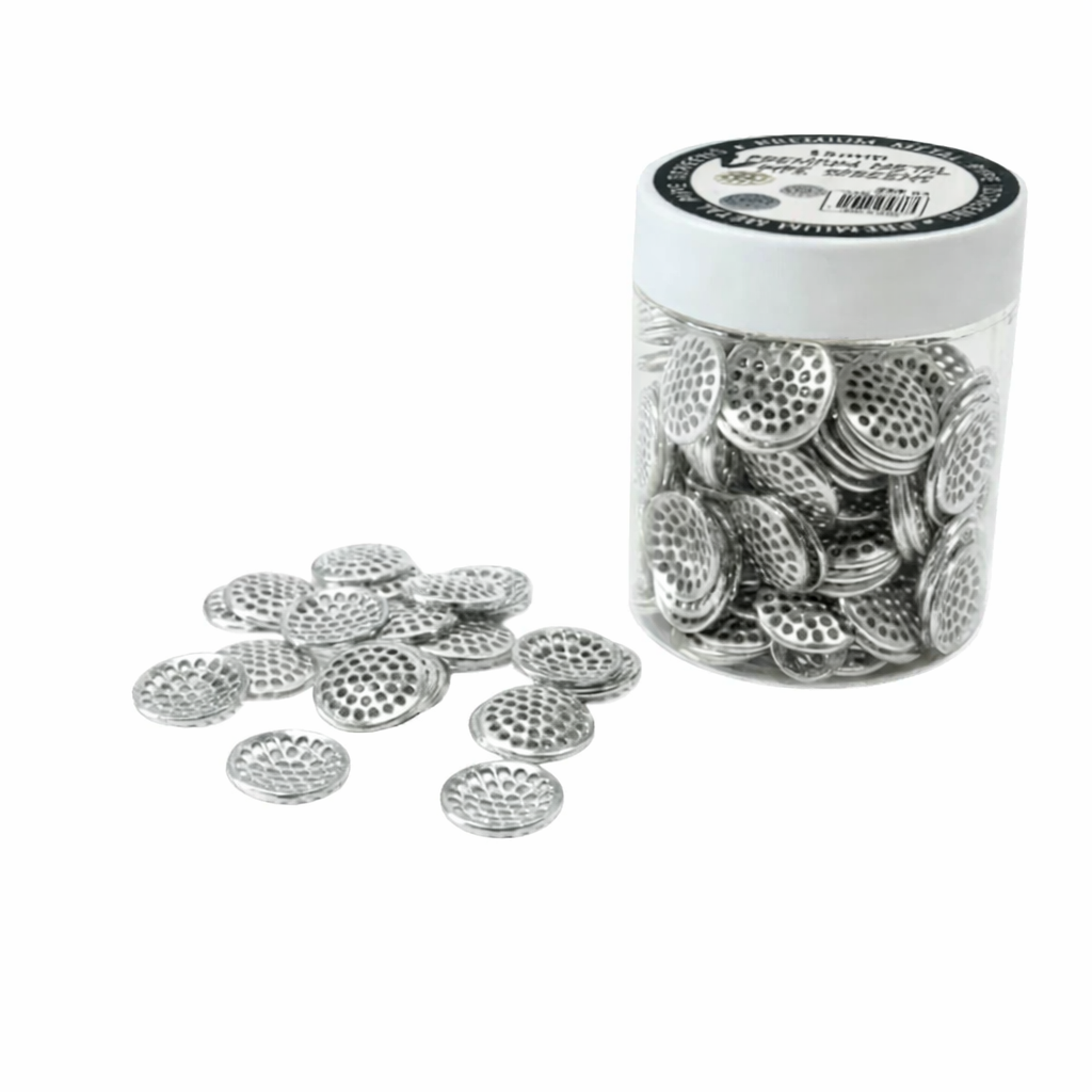 METAL SCREEN 15MM 200/JAR GOLD/SILVER/GUNMETAL