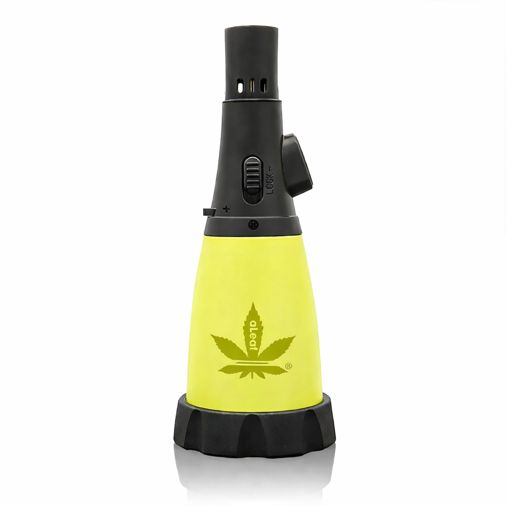 ALEAF 5.6" AERO BLOW TORCH 2500F° BLUE TURBO FLAME ALT105-LEMON