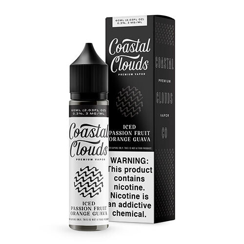 COASTAL CLOUDS 60 ML - ICED PASSION FRUIT ORANGE GUAVA - 06 MG