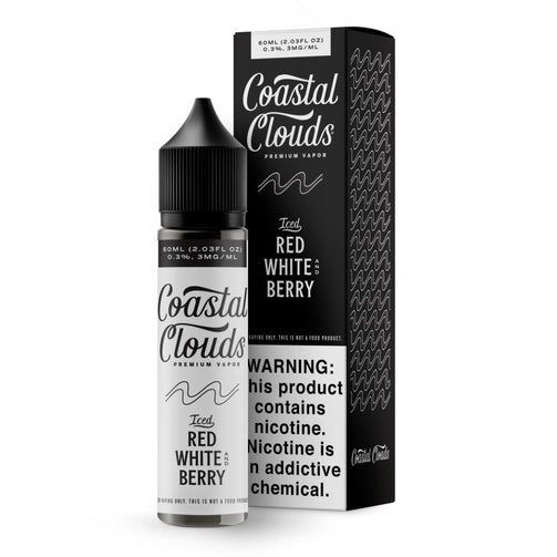 COASTAL CLOUDS 60 ML -  ICED RED WHITE BERRY 03MG