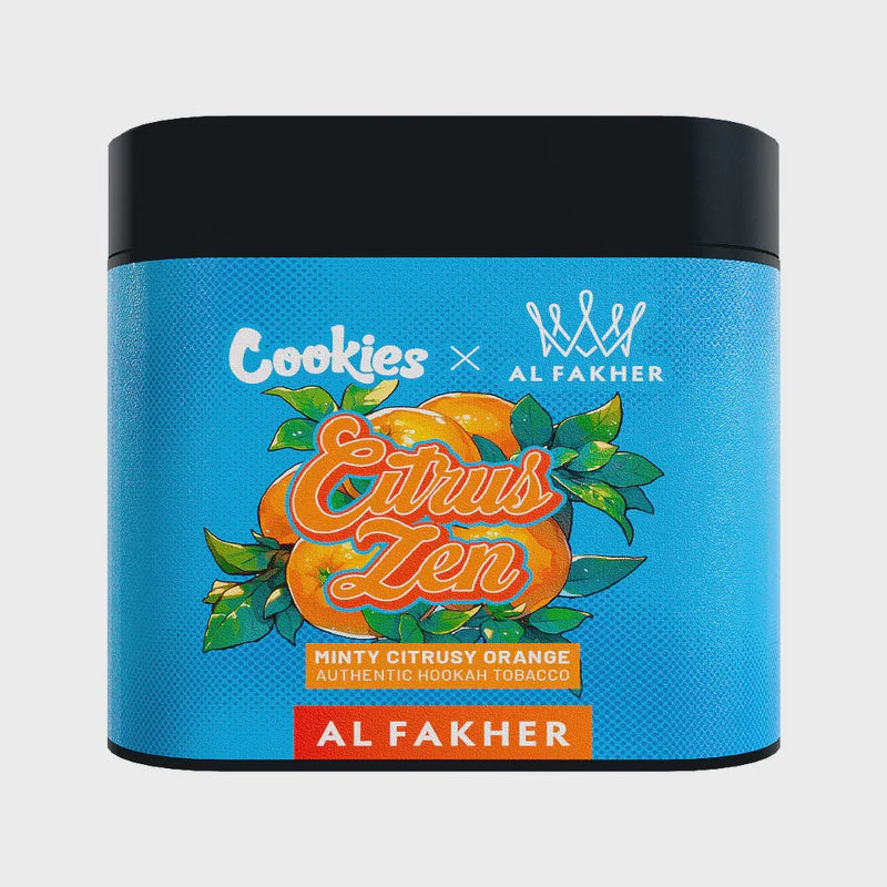 AL FAKHER COOKIES CITRUS ZEN MINTY CITRUSY ORANGE 250G