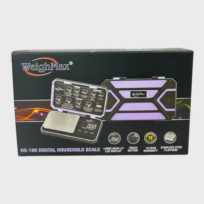 WEIGHMAX DIGITAL SCALE RG-100 100gX0.01g PURPLE