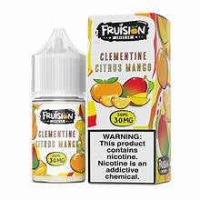 FRUISION JUICE CO. SALTS 30 ML - CLEMENTINE CITRUS MANGO - 50 MG