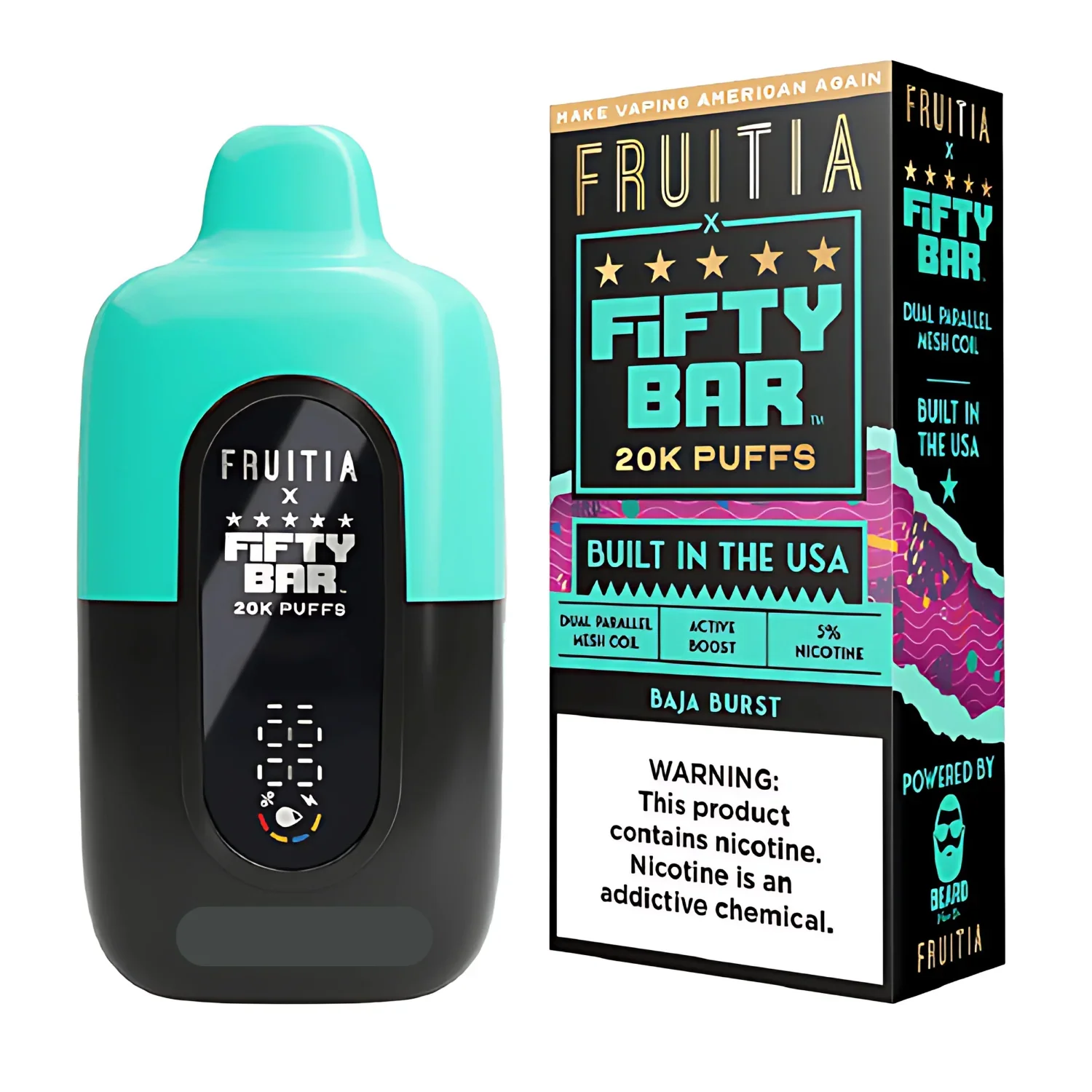 Fifty Bar 20K Baja Burst