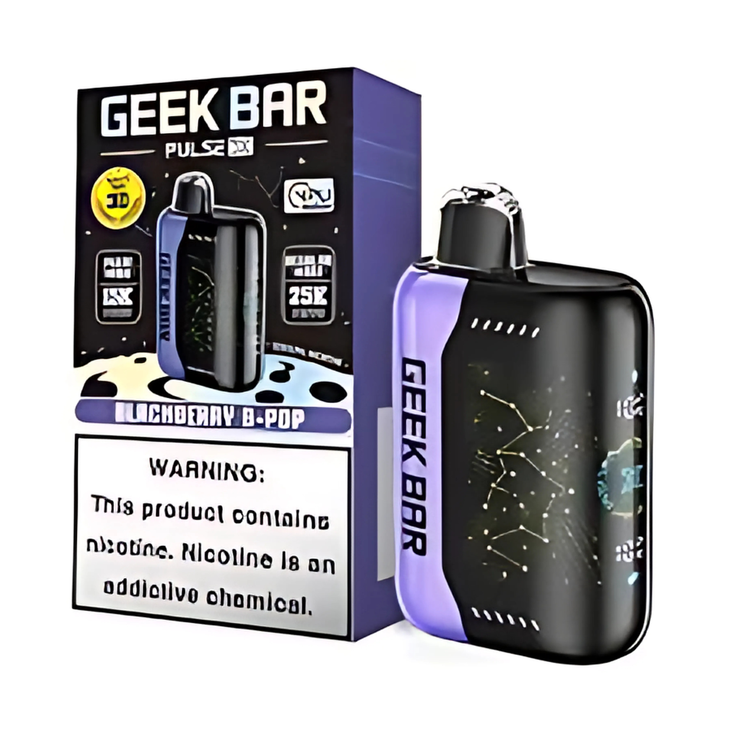 Fruity Bar 25K Frozen White Grape