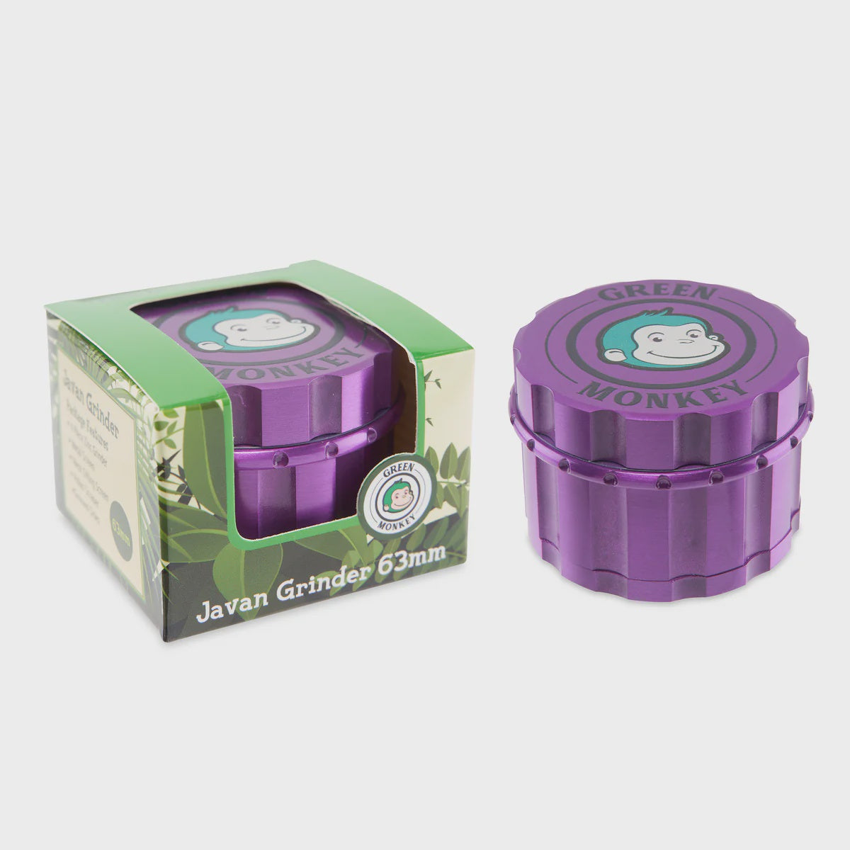 GRINDER GREEN MONKEY JAVAN 63mm 4PT PURPLE