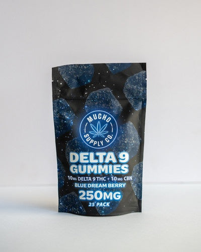 MUCHO D9 GUMMIES 25CT BLUE DREAM GUMMMIES