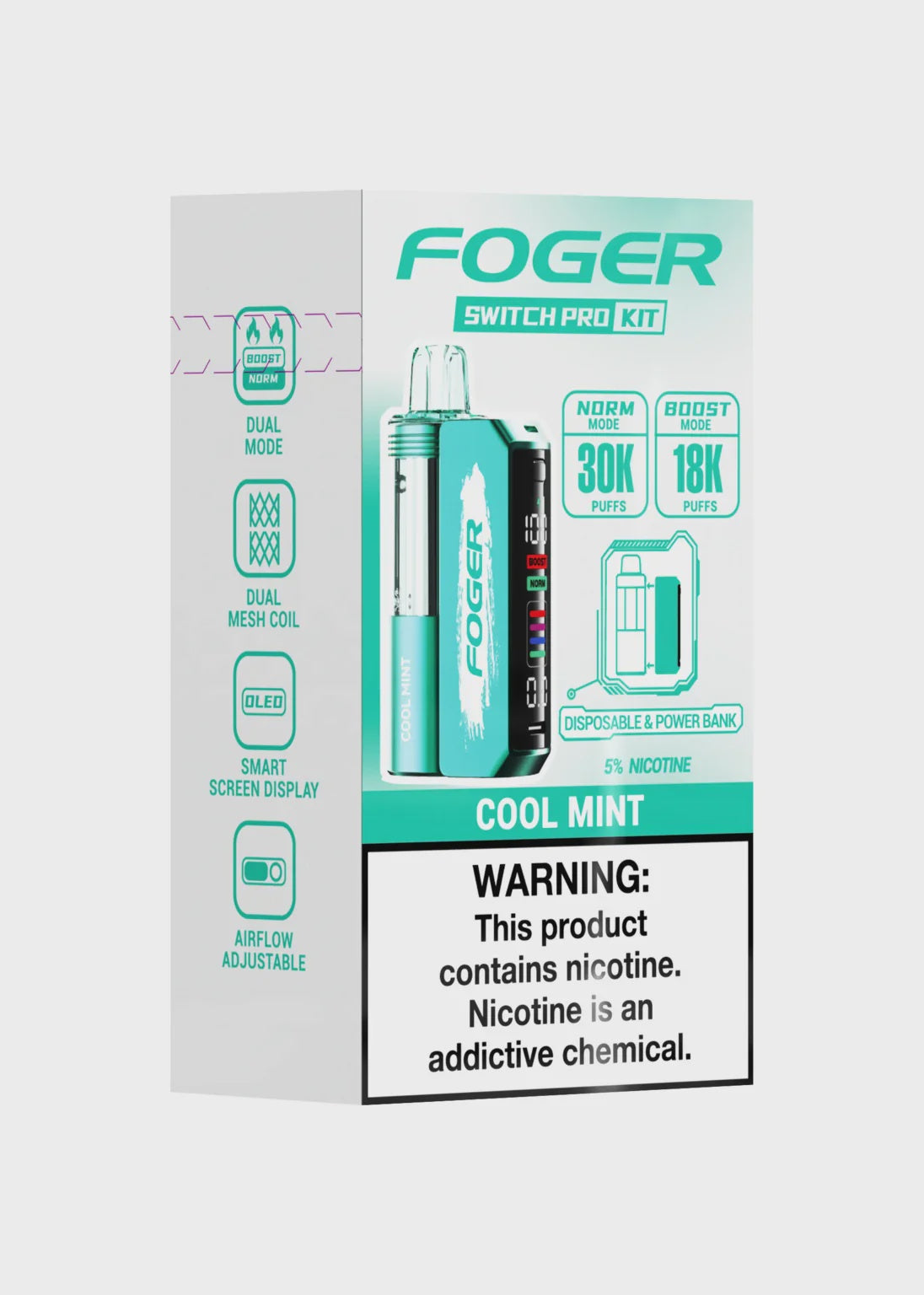 FOGER COOL MINT VAPES