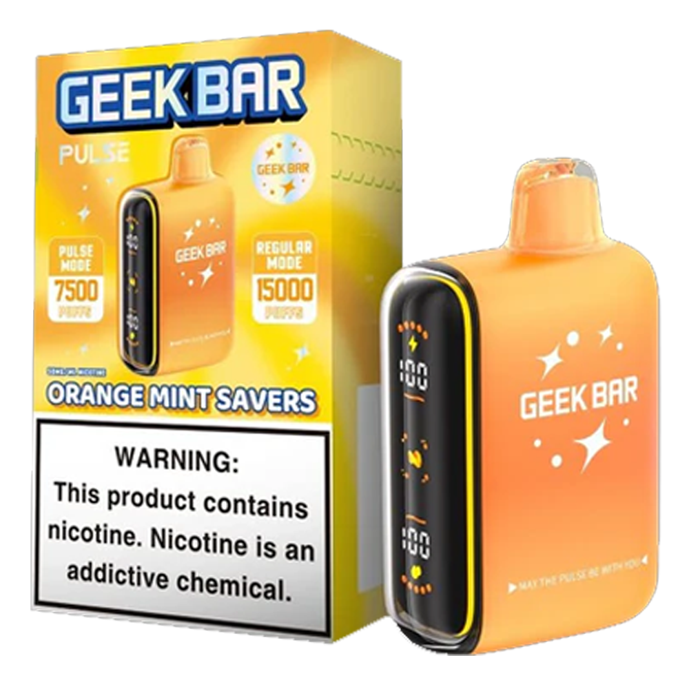GEEK BAR ORANGE MINT SAVERS