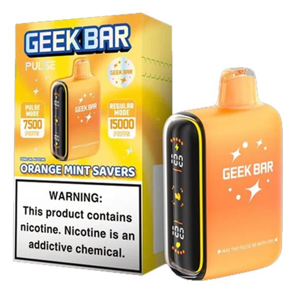 GEEK BAR ORANGE MINT SAVERS