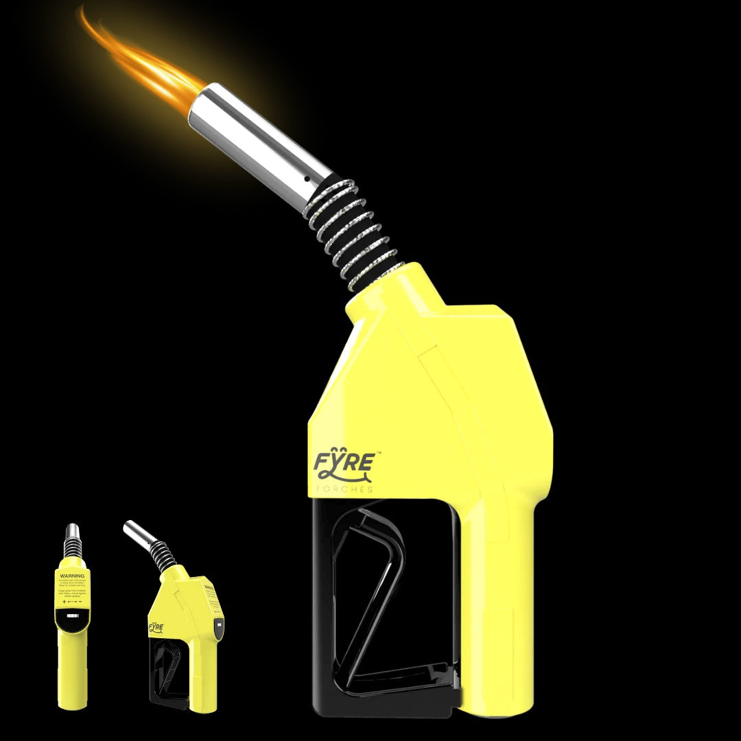 GAS PUMP YELLOW