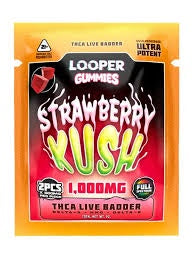 Looper Gummies Strawberry Kush