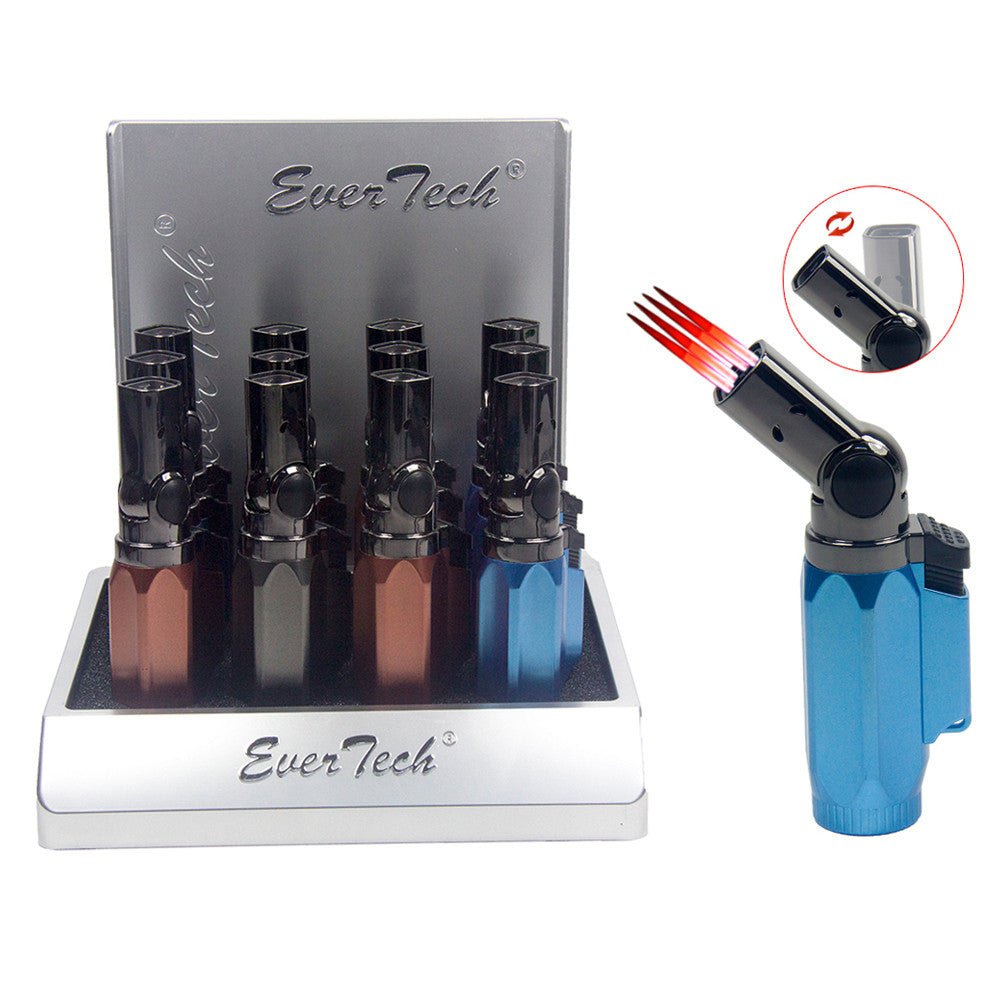 EVER TECH TORCH QUAD METALLIC - triplebuzzsmokeshop