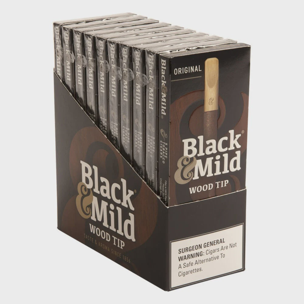 BLACK & MILD ORIGINAL WOODTIP 5PK