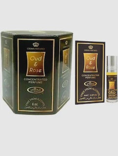 MUSKY BODY OIL 6ML ROLL ON BY DAMAS ROSE 6CT/PK | OUD BOUQUET