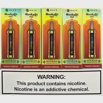 OLIT PRO HOOKAH LIT 60K PUFF HOOKAH DISPOSABLE VAPE GUM MINT1