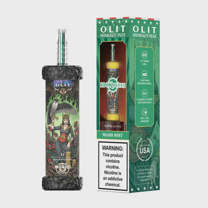 OLIT HOOKALIT PLUS 100K MIAMI MINT