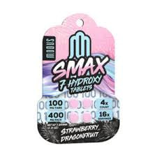 Modus 7ohm strawberry dragon fruit 100mg 10ct
